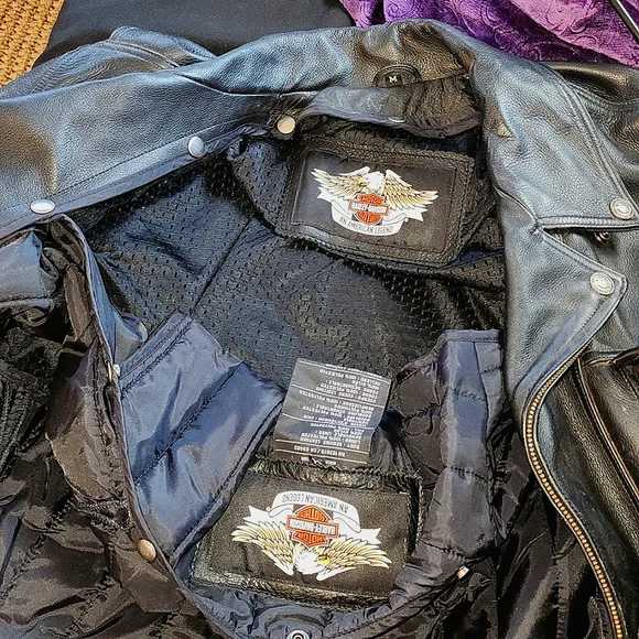 Harley-Davidson Jackets Coats Harley Davidson Medium Leather